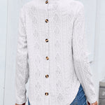 Zeagoo Zeagoo Comfy Hollow-Out Design Button Top for Women Casual Loose Business Casual 2026 | Under $40
