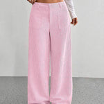 Fashion Corduroy Wide Legs Pants