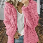 Warm Fuzzy Fleece Hooded Jakcet