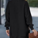 Stylish Loose Fit Fake 2-Piece Sweatshirt