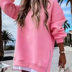Stylish Loose Fit Fake 2-Piece Sweatshirt