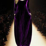 Nadorine Women's Casual Loose Fit Velvet Maxi Dress