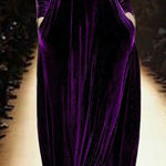 Nadorine Women's Casual Loose Fit Velvet Maxi Dress