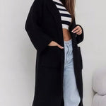 Nadorine Women's Classic Thick Open Front Knit Cardigan