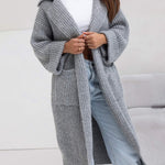 Nadorine Women's Classic Thick Open Front Knit Cardigan