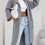 Nadorine Women's Classic Thick Open Front Knit Cardigan