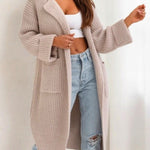 Nadorine Women's Classic Thick Open Front Knit Cardigan