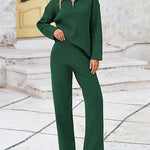 Minimalist Versatile Zip Sweatsuit Set