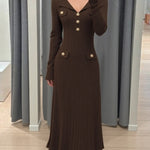 Ultra Comfort Stretch Fitted Knit Dress