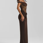 Nadorine Elegant Lace Splice Formal Dress for Women Casual Summer Vacation 2026