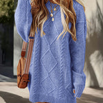 Essential Cable Knit Sweater Dress