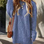 Essential Cable Knit Sweater Dress