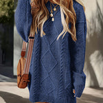 Essential Cable Knit Sweater Dress