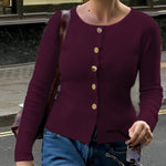 Minimalist Comfort Layering Knit Cardigan