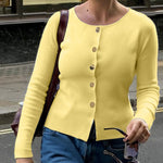 Minimalist Comfort Layering Knit Cardigan