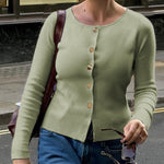 Minimalist Comfort Layering Knit Cardigan