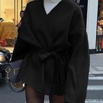 Versatile Relaxed Fit Cardigan Coat