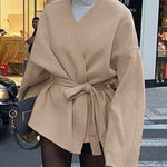 Versatile Relaxed Fit Cardigan Coat