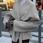 Versatile Relaxed Fit Cardigan Coat