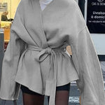 Versatile Relaxed Fit Cardigan Coat