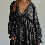 Elegant Sparkle Sequin Mini Dress