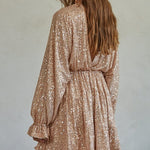 Elegant Sparkle Sequin Mini Dress