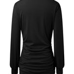 Elegant Sexy Deep V Neck Bodycon Party Dress