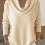 Urban Cowl Neck Knit Sweater