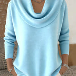 Urban Cowl Neck Knit Sweater