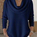 Urban Cowl Neck Knit Sweater