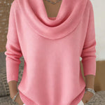 Urban Cowl Neck Knit Sweater