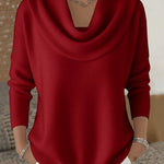 Urban Cowl Neck Knit Sweater