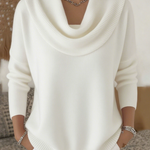 Urban Cowl Neck Knit Sweater