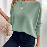 Off The Shoulder Loose Fit Sweater