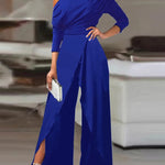 Urban Asymmetry Off-the-Shoulder Jumpsuit