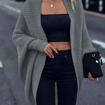 Nadorine Elegant Batwing Sleeves Knit Cardigan for Women Casual Work Office Loose Fit 2026 | Under $25