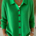 Nadorine Women's Classic Casual Button Knit Cardigan