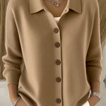 Nadorine Women's Classic Casual Button Knit Cardigan