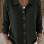 Nadorine Women's Classic Casual Button Knit Cardigan