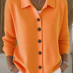 Nadorine Women's Classic Casual Button Knit Cardigan