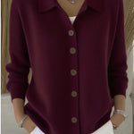 Nadorine Women's Classic Casual Button Knit Cardigan