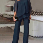 Elegant Formal Chiffon 2-Piece Matching Set