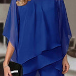 Elegant Formal Chiffon 2-Piece Matching Set