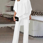 Elegant Formal Chiffon 2-Piece Matching Set