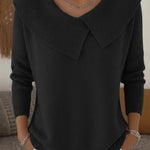 Effortless Comfort Ribbed Knit Sweater