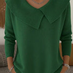 Effortless Comfort Ribbed Knit Sweater