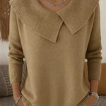 Effortless Comfort Ribbed Knit Sweater