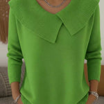 Effortless Comfort Ribbed Knit Sweater
