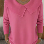 Effortless Comfort Ribbed Knit Sweater
