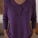 Effortless Comfort Ribbed Knit Sweater